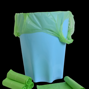 biodegradable Bin liners with handle 
